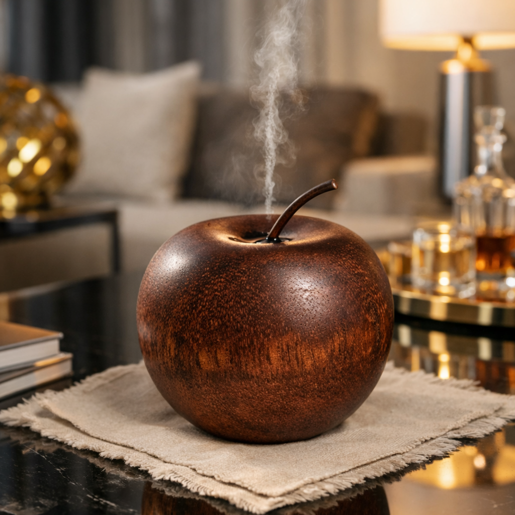Minimalist Wood Diffuser — Aromatherapy & Blessing Decor
