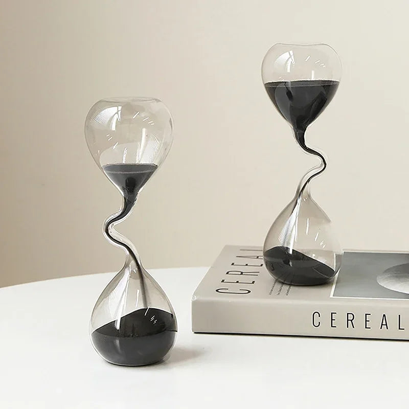 Glass Hourglass — Form & Flow